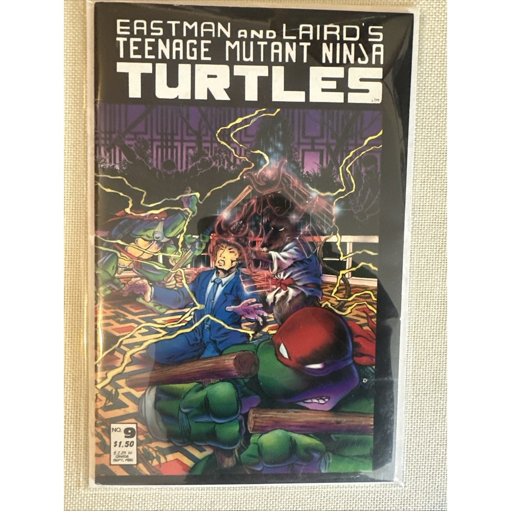 Teenage Mutant Ninja Turtles #9 (Mirage Studios September 1986)